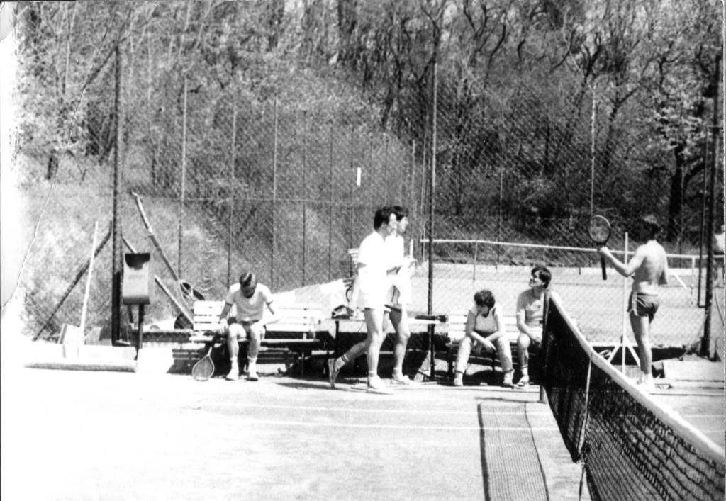 Mistrovský zápas v Klatovech v roce 1986