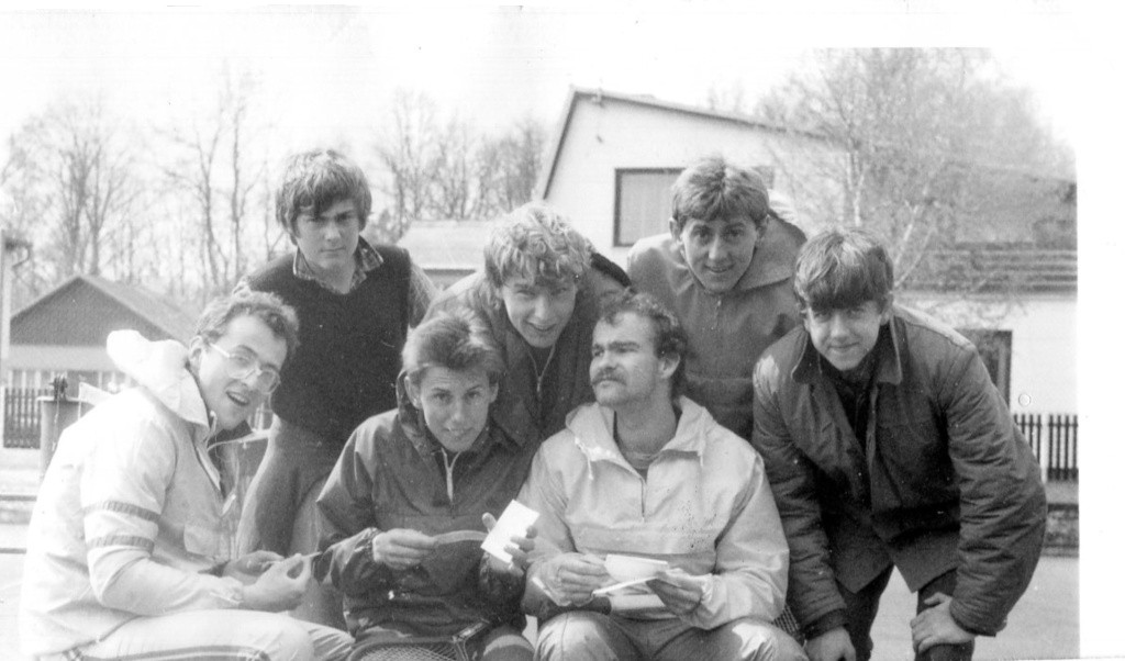 Výrazně omlazené družstvo A v roce 1987